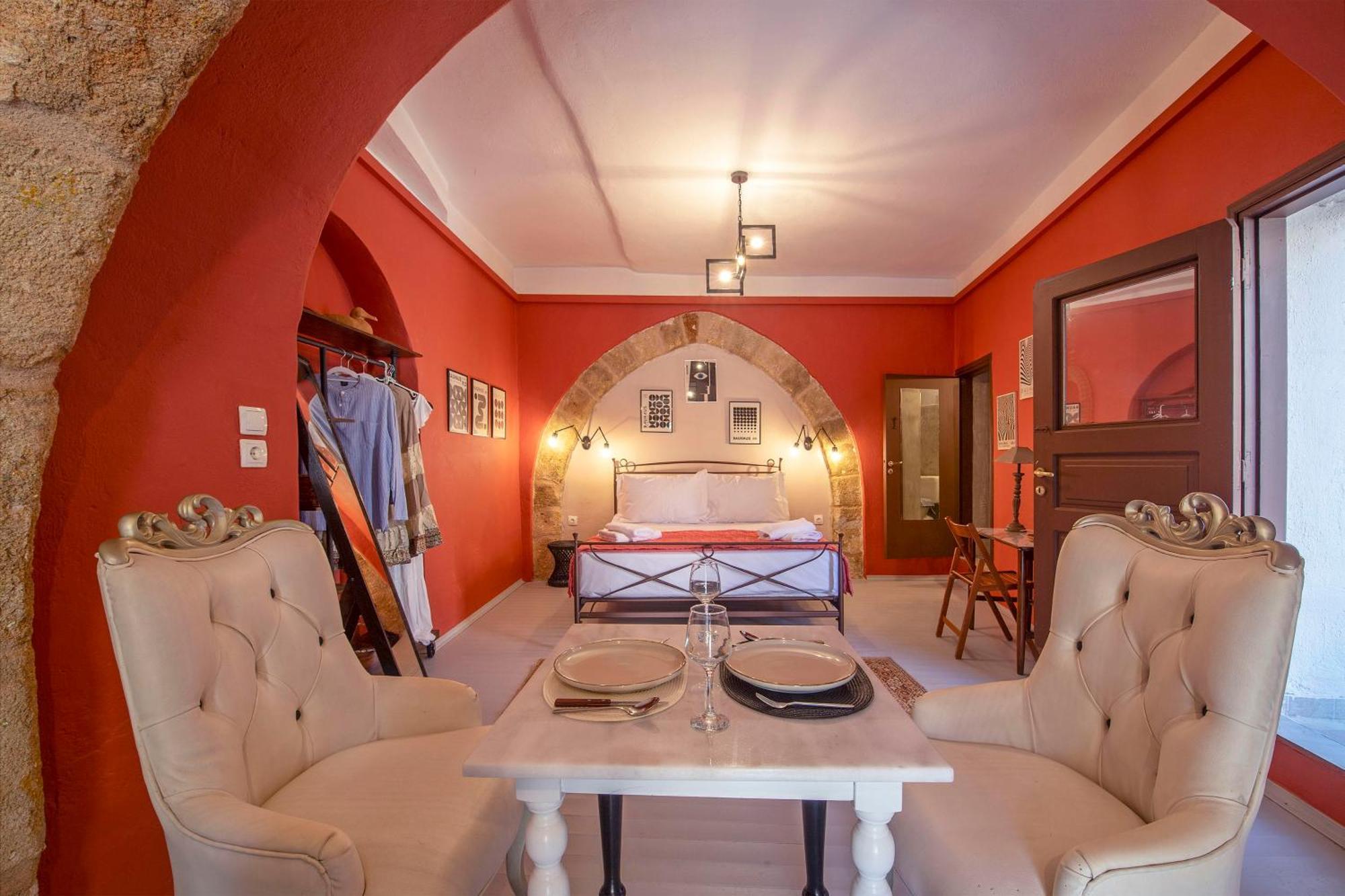 Old Town Corner Luxury Studios Rhodes City Ngoại thất bức ảnh
